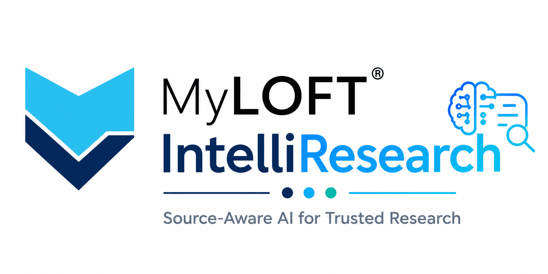 MyLOFT IntelliResearch - Source-Aware AI for Trusted Research